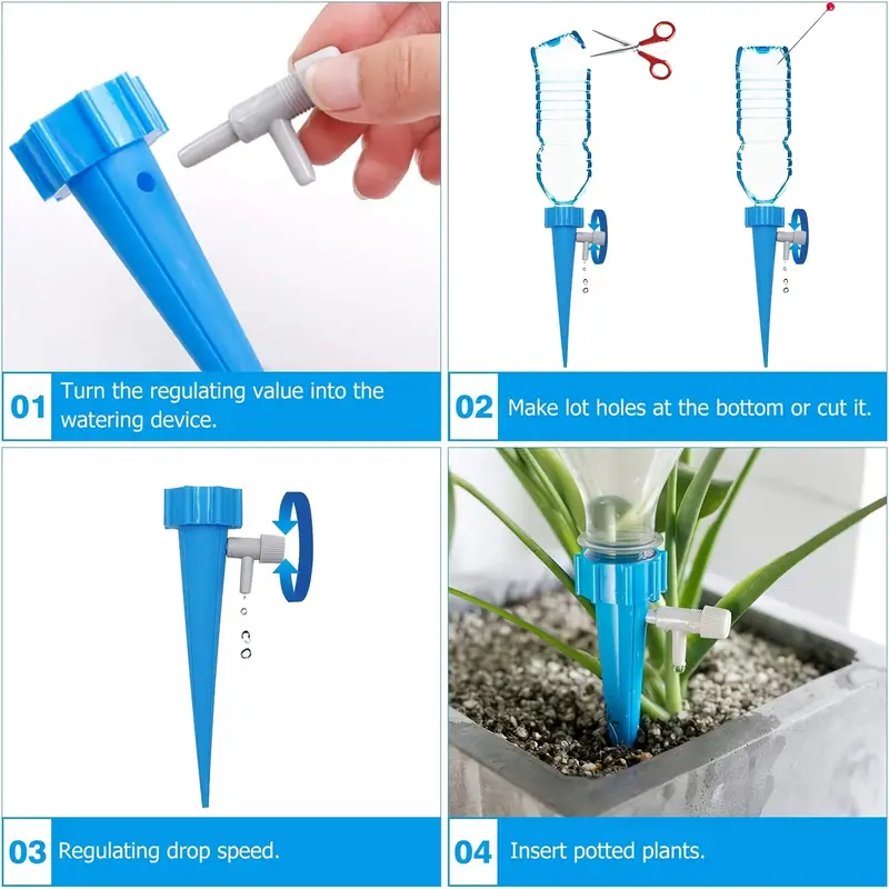 Self Watering Adjustable Spikes 🔥Buy 5 Get 5 FREE🔥