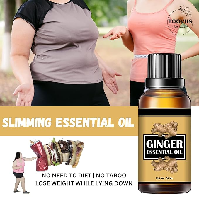 STTRN™️ GINGER ESSENTIAL BELLY DRAINAGE OIL FOR MALE AND FEMALE