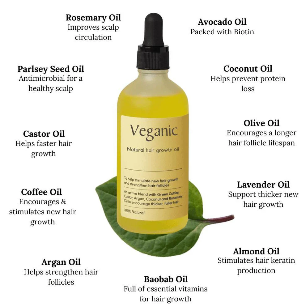 Veganic Rosemary Hair Growth Oil 🔥Buy 1 Get 1 FREE🔥