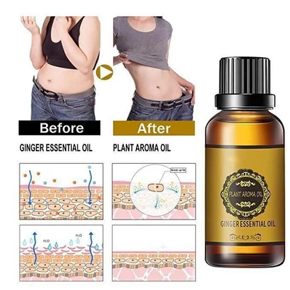 STTRN™️ GINGER ESSENTIAL BELLY DRAINAGE OIL FOR MALE AND FEMALE