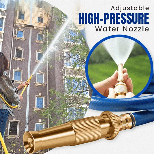BrassMax Pro: Portable High-Pressure Water Nozzle