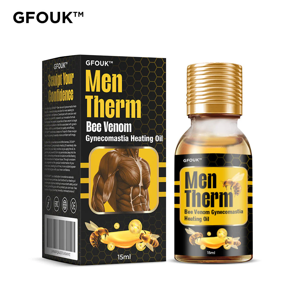 GFOUK™ MenTherm Bee Venom Gynecomastia Heating Oil (30ml)
