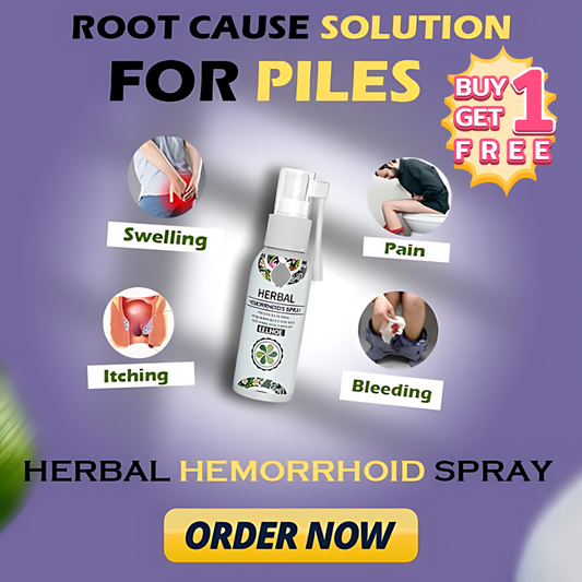 HerbalCure 100% Natural Ayurvedic Piles Spray (Buy 1 Get 1 FREE)