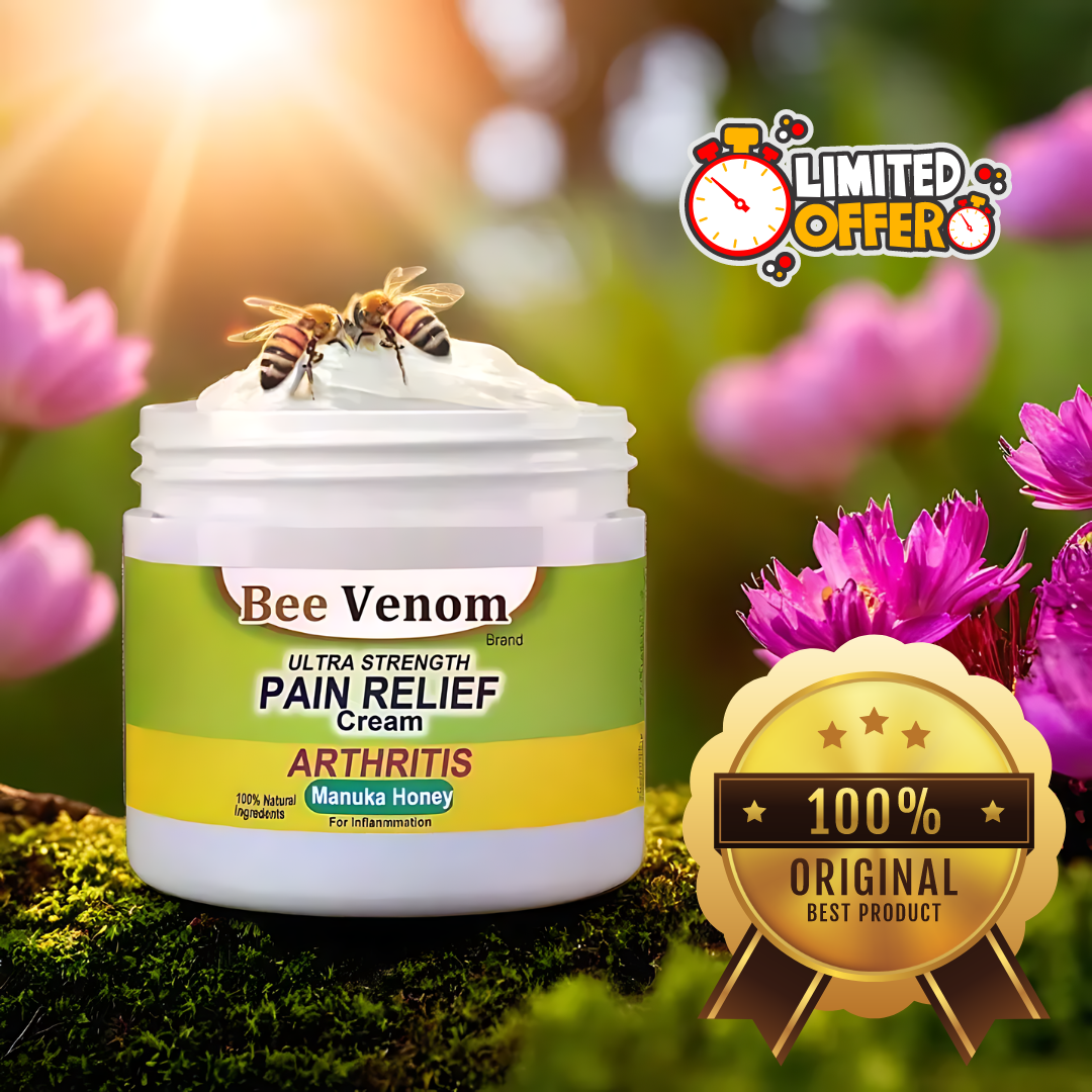 Bee Venom Joint and Bone Pain Relief Cream