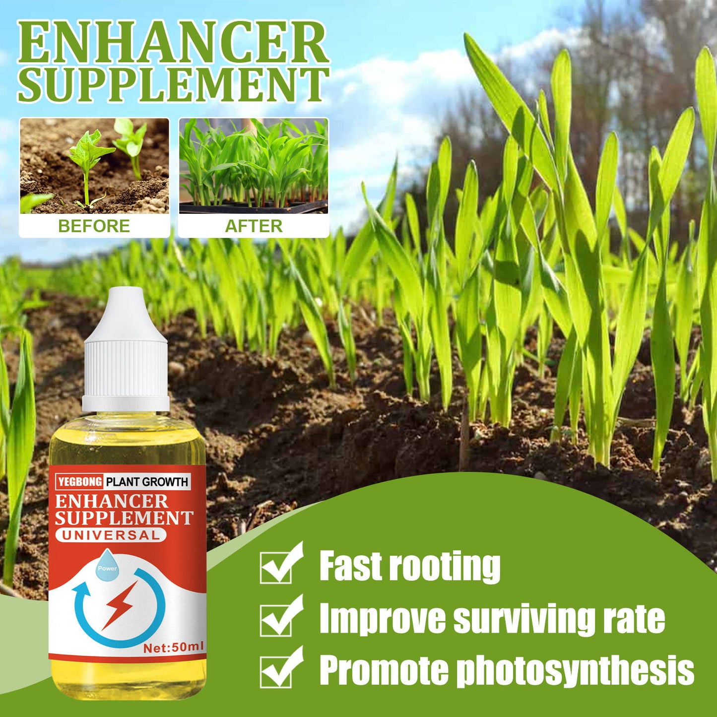 YEGBONG™  Plant Growth Enhancer Supplement
