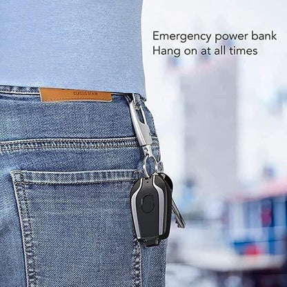 FastFinger Mini Power Pod - Your Portable Emergency Key Chain Power Bank