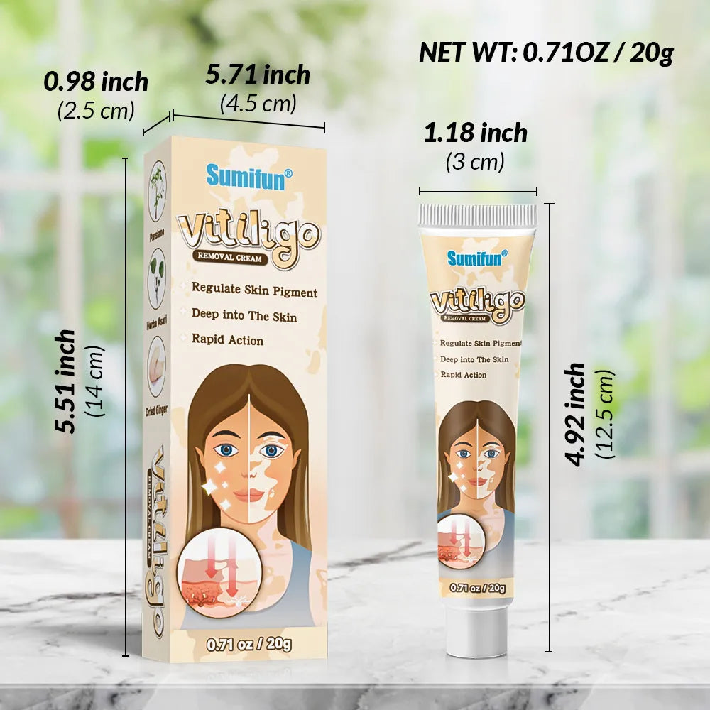 Sumifun White Spot Vitiligo Treament Cream - BUY 1 GET 1 FREE